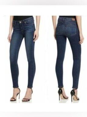PAIGE Dark Wash Peg Skinny Jeans sz.26